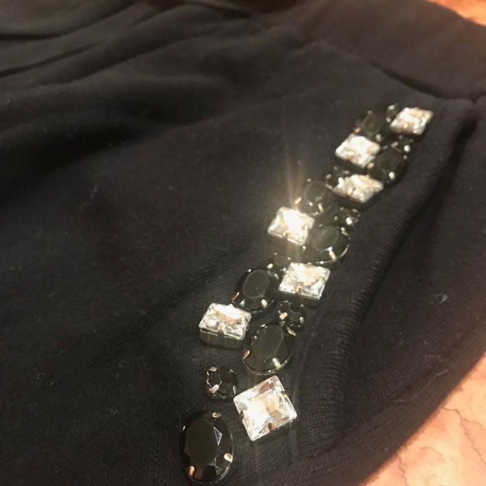 Luxury sweatpants.